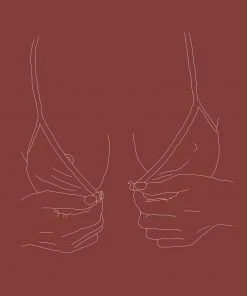 DRAWN BY CAVE KERA BRA PRINT