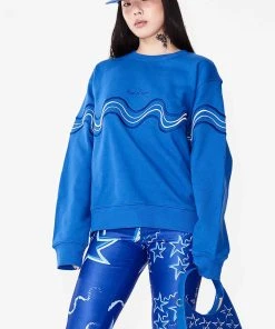 HOUSE OF SUNNY MAKE IT RAIN SWEATSHIRT SPRING '22