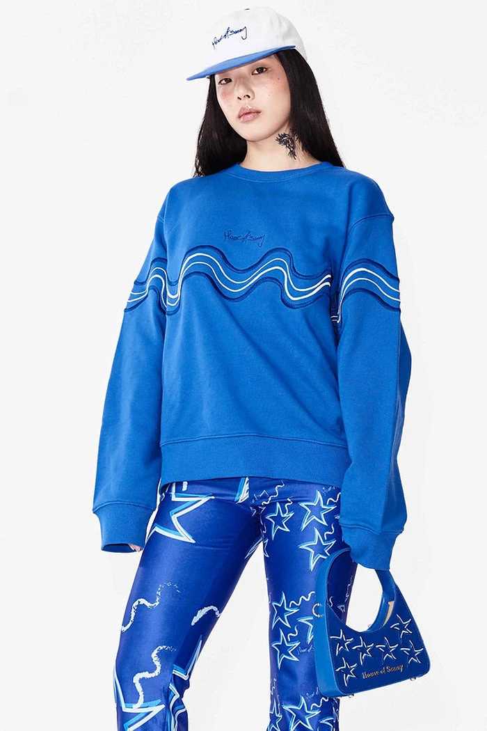 HOUSE OF SUNNY MAKE IT RAIN SWEATSHIRT SPRING '22 1 HOUSE OF SUNNY MAKE IT RAIN SWEATSHIRT SPRING '22
