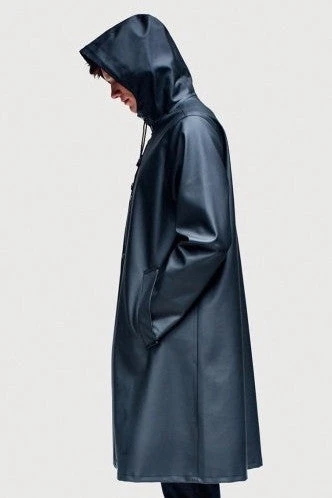 STUTTERHEIM MOSEBACKE RAIN JACKET BLACK NEW IN 6 STUTTERHEIM MOSEBACKE RAIN JACKET BLACK NEW IN