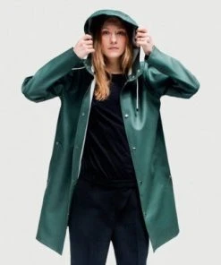 STUTTERHEIM MOSEBACKE RAIN JACKET GREEN SPRING '22