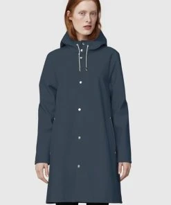 STUTTERHEIM NEW IN MOSEBACKE RAIN JACKET CHARCOAL