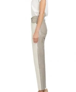 AGOLDE PANELED 90'S PINCH WAIST POWDER/QUAIL