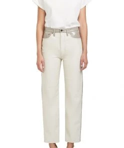 AGOLDE PANELED 90'S PINCH WAIST POWDER/QUAIL