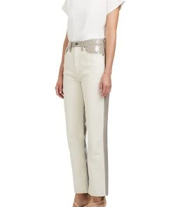 AGOLDE PANELED 90'S PINCH WAIST POWDER/QUAIL