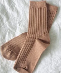 LE BON SHOPPE SPRING '22 HER SOCKS PEANUT BUTTER