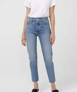 AGOLDE RILEY HI RISE CROP ENDLESS