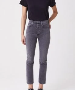 AGOLDE SPRING '22 RILEY HI RISE CROP SECTOR