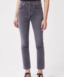 AGOLDE SPRING '22 RILEY HI RISE CROP SECTOR