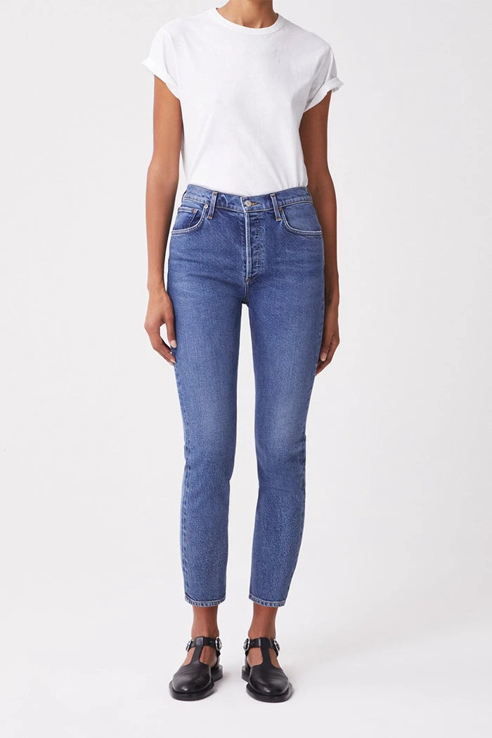 AGOLDE NEW IN RILEY HI RISE CROP TRANSFER 1 AGOLDE NEW IN RILEY HI RISE CROP TRANSFER