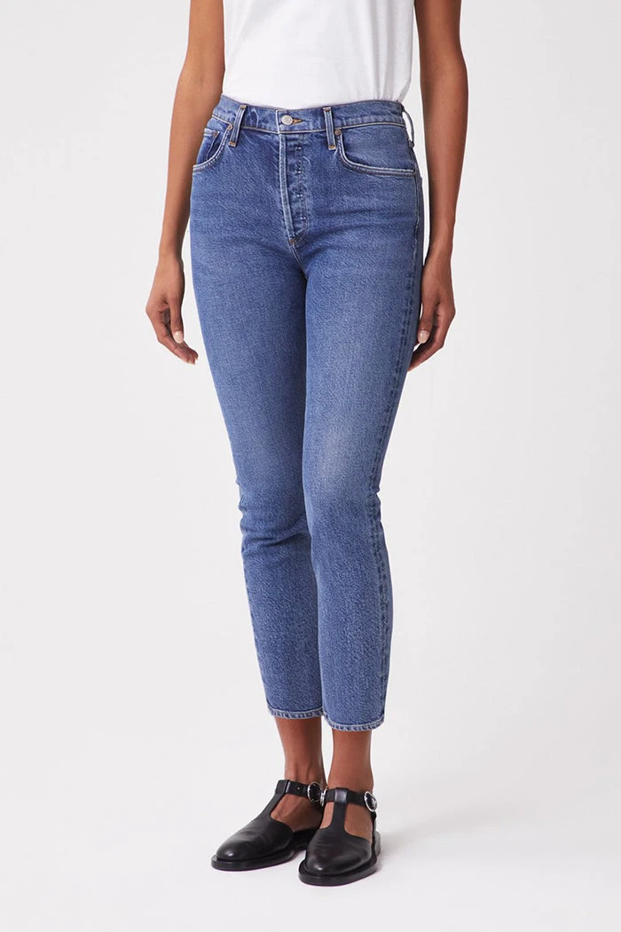 AGOLDE NEW IN RILEY HI RISE CROP TRANSFER 2 AGOLDE NEW IN RILEY HI RISE CROP TRANSFER