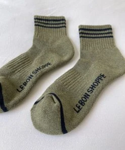 LE BON SHOPPE SPRING '22 GIRLFRIEND SOCKS SAGE