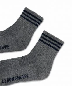 LE BON SHOPPE SPRING '22 GIRLFRIEND SOCKS SOOT
