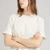 RICHER POORER RELAXED SHORT SLEEVE CROP TEE BONE CLOTHING