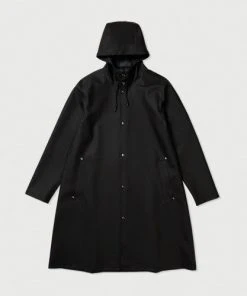 STUTTERHEIM MOSEBACKE RAIN JACKET BLACK NEW IN 16 STUTTERHEIM MOSEBACKE RAIN JACKET BLACK NEW IN