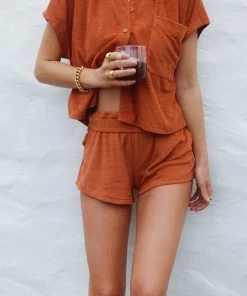 ARAMINTA JAMES TERRY SHIRT SET