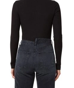 AGOLDE ALMA SHRUNKEN CREW NECK