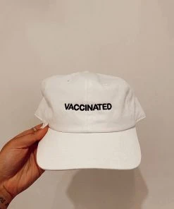INTENTIONALLY BLANK NEW IN VACCINATED HAT