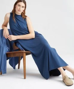 RICHER POORER VINTAGE COLUMN RIB DRESS SPRING '22