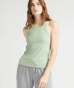 RICHER POORER VINTAGE RIB TANK SAGE