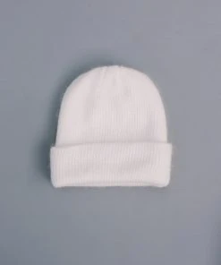 PIPE AND ROW Boutique 49 PIPE AND ROW STAPLES SMITH BEANIE WHITE
