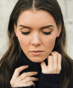 HANNAH NAOMI NEW IN X STACKING RING