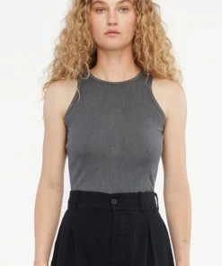 LACAUSA ZOE TANK SLATE